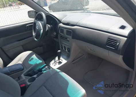 2007 Subaru Forester 2.5X from USA, damaged, VIN JF1SG636X7H747629